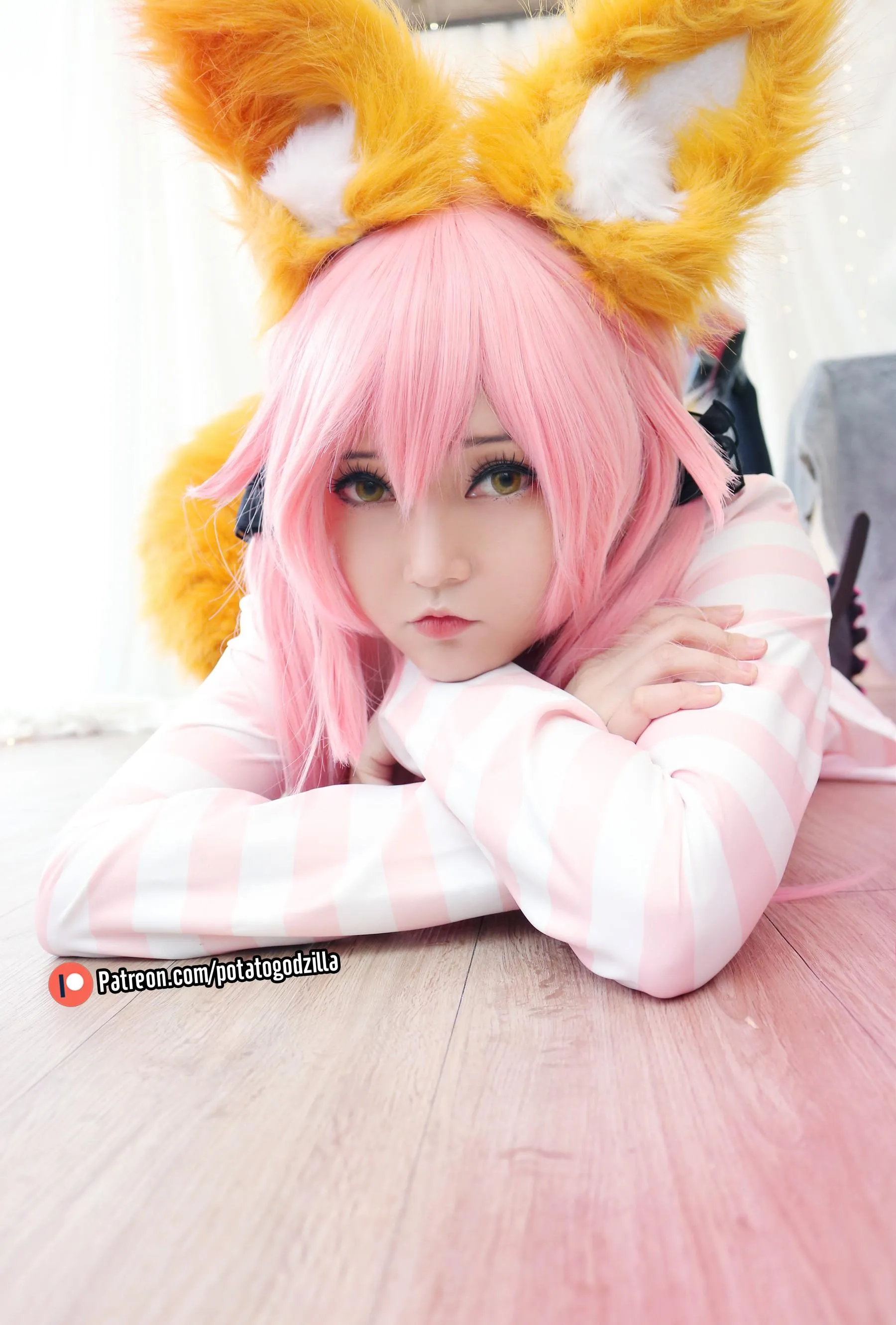Potato Godzilla – NO.76 Tamamo School Uniform [50P]插图1